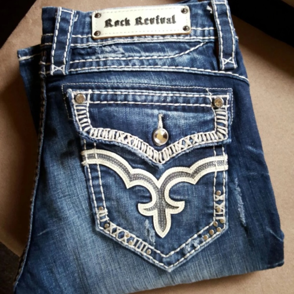 Rock revival jeans! ISO not selling!